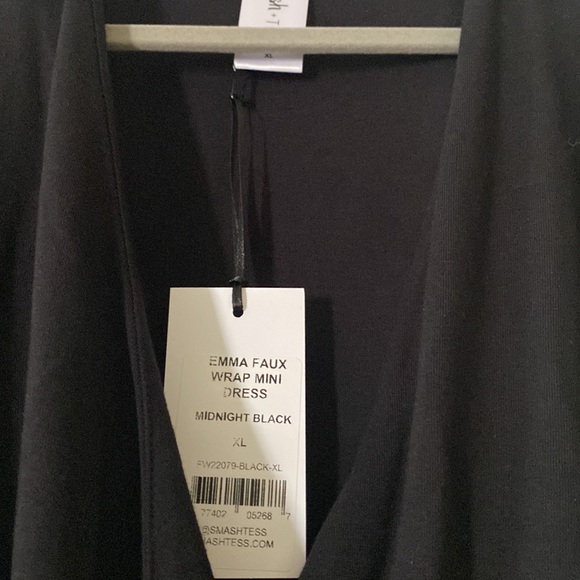 BNWT Smash and Tess Emma Faux wrap Mini dress - Picture 2 of 4